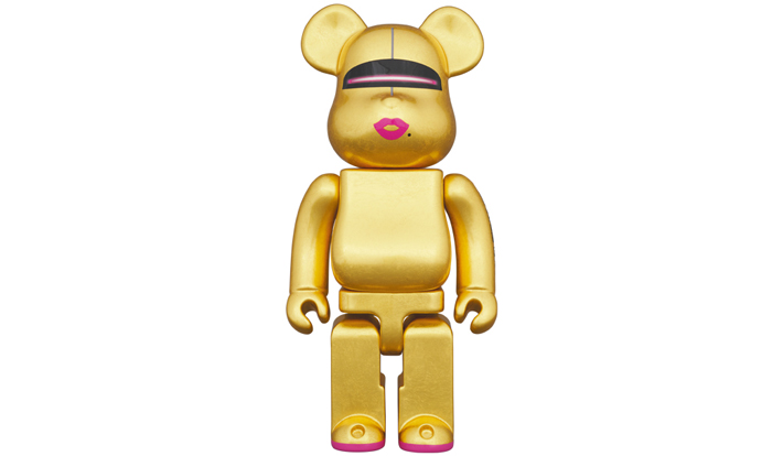 九谷BE@RBRICK 400％ HAJIME SORAYAMA（PURE GOLD LEAF）
