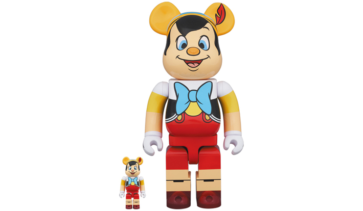 BE@RBRICK PINOCCHIO 100％ & 400％