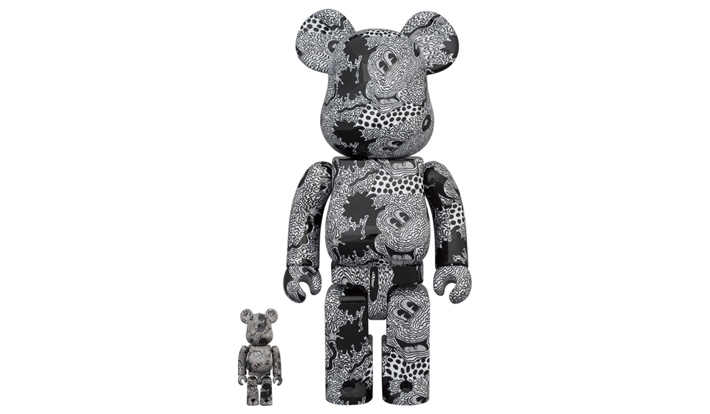 BE@RBRICK Keith Haring Mickey Mouse 100％ & 400％
