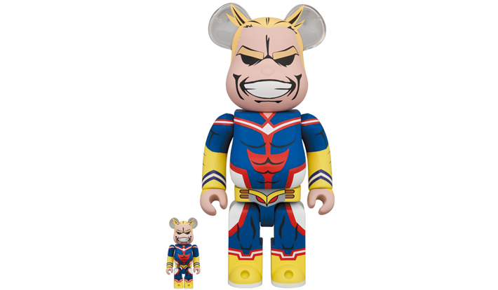 BE@RBRICK オールマイト 100％ & 400％