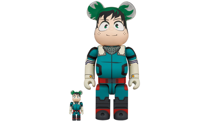 BE@RBRICK 緑谷出久 100％ & 400％