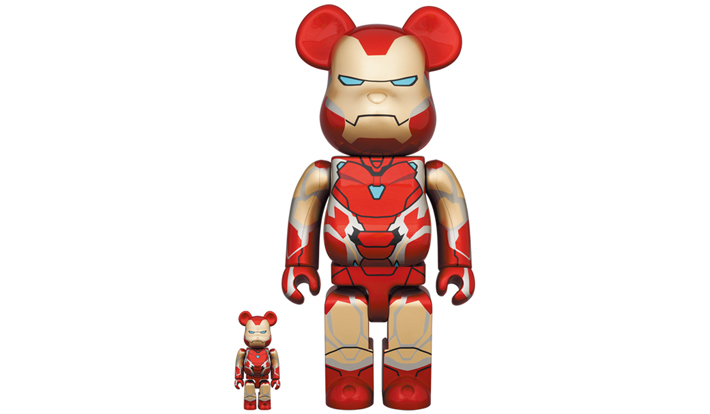 BE@RBRICK IRON MAN MARK 85 100％ & 400％