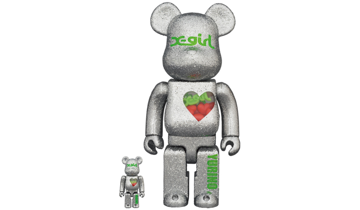 BE@RBRICK X-girl × YURINO(E-girls)100％ & 400％