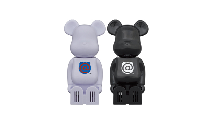 cleverin (R) BE@RBRICK WHITE/BLACK