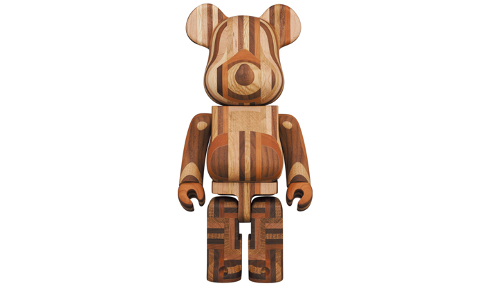 BE@RBRICK カリモク 寄木 400％