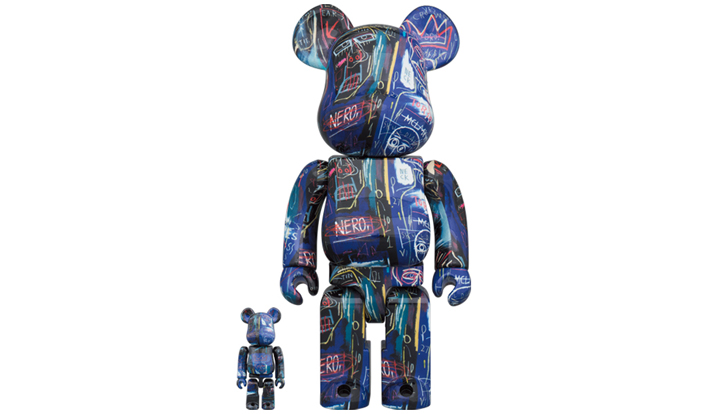 BE@RBRICK JEAN-MICHEL BASQUIAT #7 100％ & 400％