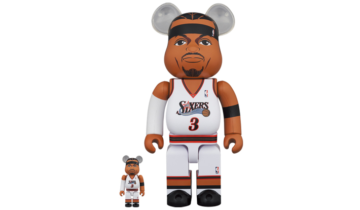 BE@RBRICK Allen Iverson (Philadelphia 76ers)100％ ＆ 400％