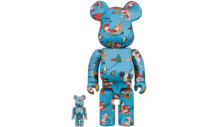 BE@RBRICK 歌川国芳 「金魚づくし」100％ & 400％