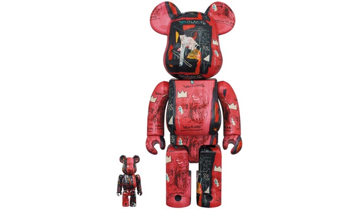 BE@RBRICK Andy Warhol × JEAN-MICHEL BASQUIAT #1 100％ ＆ 400％