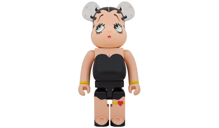 BE@RBRICK Betty Boop(TM) BLACK Ver. 1000％