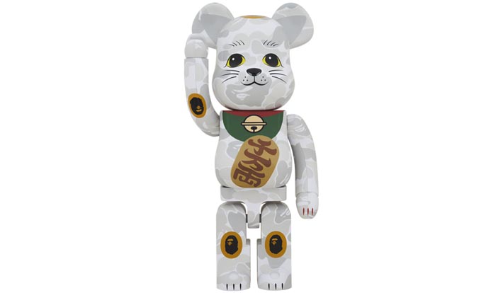 BE@RBRICK BAPE(R) 招き猫 1000％
