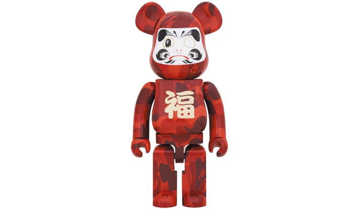 BE@RBRICK BAPE(R) 達磨 1000％