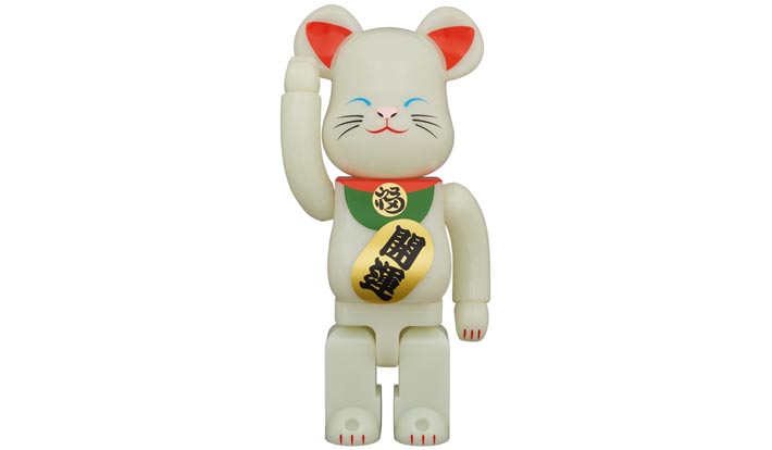 BE@RBRICK 招き猫 蓄光 弐 400％