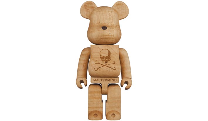 BE@RBRICK カリモク mastermind JAPAN メープル杢