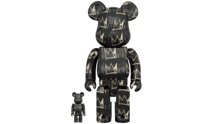 BE@RBRICK JEAN-MICHEL BASQUIAT #8 100％ & 400％