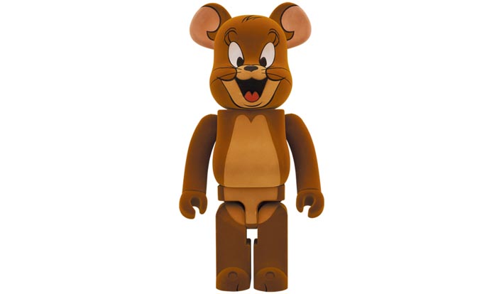 BE@RBRICK JERRY フロッキー Ver. 1000％（TOM AND JERRY）