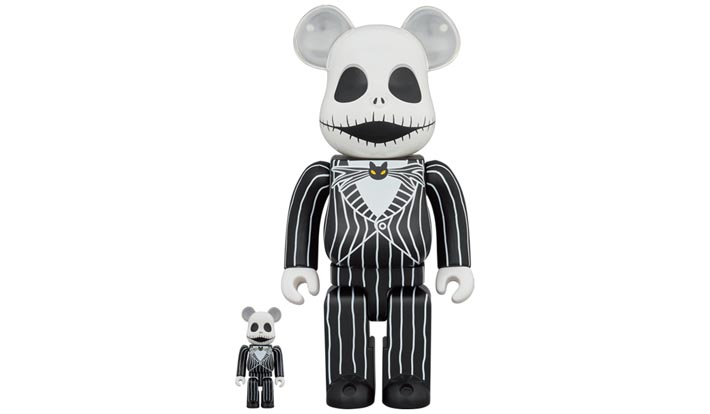 BE@RBRICK Jack Skellington 100％ & 400％