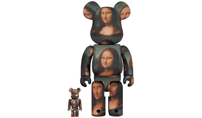 BE@RBRICK LEONARD DE VINCI Mona Lisa 100％ & 400％