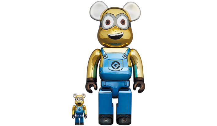 BE@RBRICK DAVE CHROME Ver. 100％ & 400％