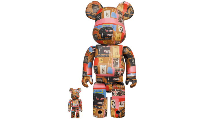 BE@RBRICK Andy Warhol × JEAN-MICHEL BASQUIAT #2 100％ & 400％