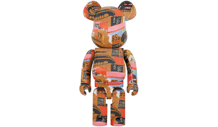 BE@RBRICK Andy Warhol × JEAN-MICHEL BASQUIAT #2 1000％