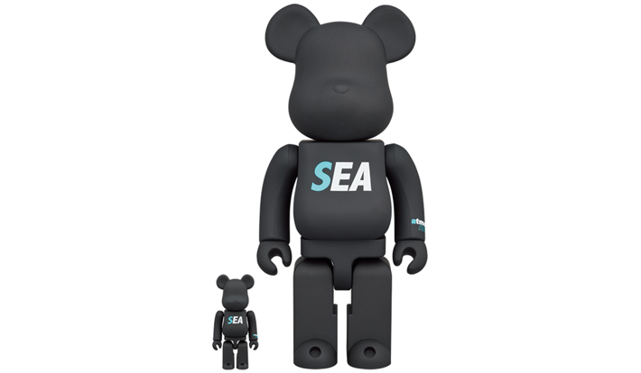 BE@RBRICK atmos × WIND AND SEA 100％ & 400％