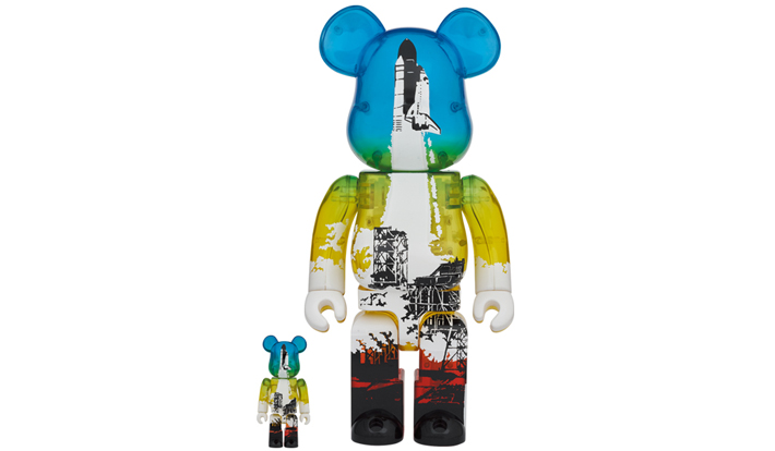 SPACE SHUTTLE BE@RBRICK LAUNCH Ver. 100％ & 400％