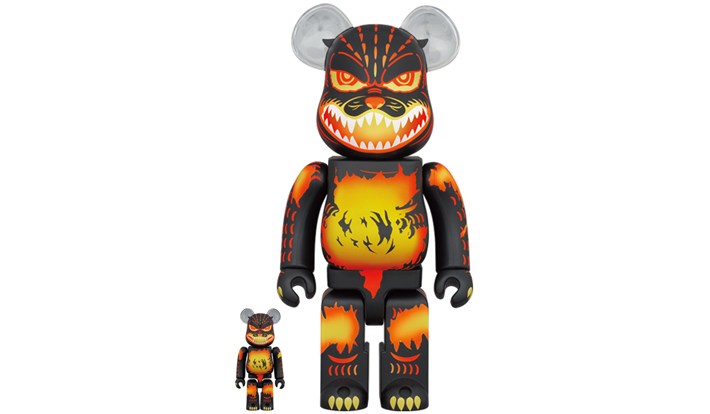 BE@RBRICK ゴジラ VS デストロイア版ゴジラ (メルトダウンVer.) 100％ & 400％
