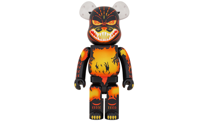 BE@RBRICK ゴジラ VS デストロイア版ゴジラ (メルトダウンVer.) 1000％