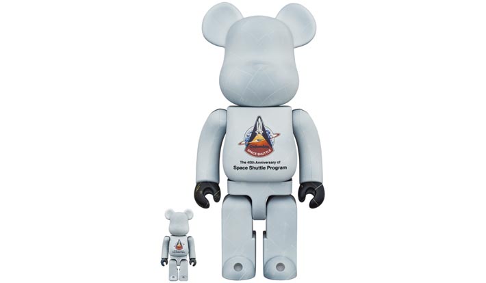 SPACE SHUTTLE BE@RBRICK 100％ & 400％