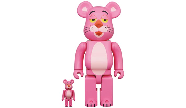 BE@RBRICK PINK PANTHER 100％ & 400％