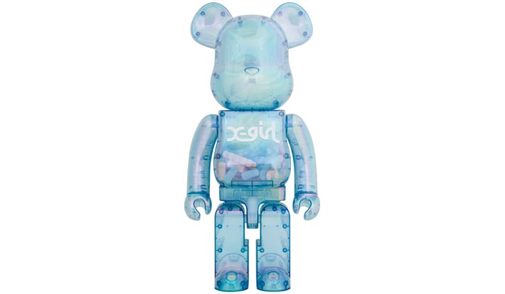 BE@RBRICK X-girl 2021 1000％