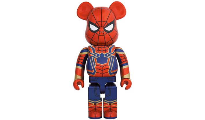 BE@RBRICK IRON SPIDER 1000％