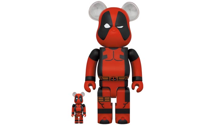 BE@RBRICK DEADPOOL 100％ & 400％