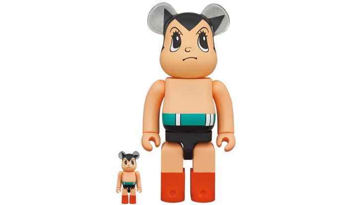 BE@RBRICK 鉄腕アトム Brave Ver. 100％ & 400％