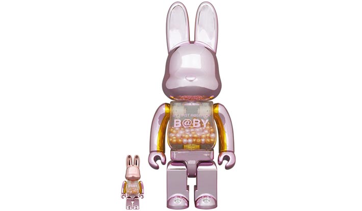 MY FIRST R@BBRICK 100％ & 400％ PINK GOLD Ver.