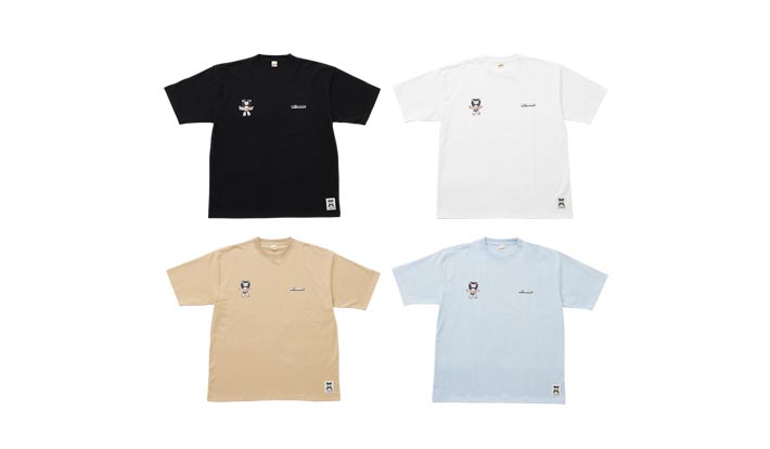 BE@RBRICK×BRIDGE SHIP HOUSE×JUNRed アパレルライン S/S TEE
