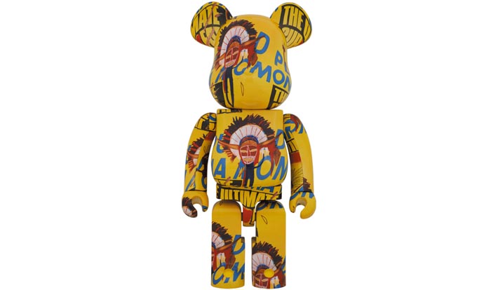 BE@RBRICK Andy Warhol × JEAN-MICHEL BASQUIAT #3 1000％