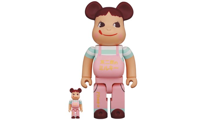 BE@RBRICK ファミリータウンペコちゃん 100％ & 400％