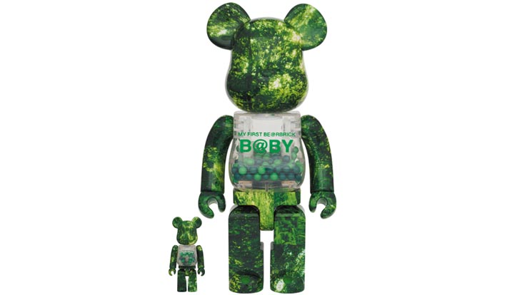 MY FIRST BE@RBRICK FOREST GREEN Ver. 100％ & 400％