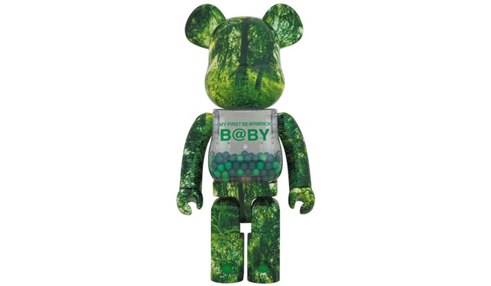 MY FIRST BE@RBRICK FOREST GREEN Ver. 1000％