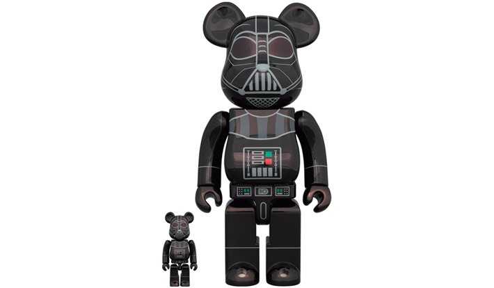BE@RBRICK DARTH VADER(Rogue One Ver.) Chrome Ver.100％ & 400％