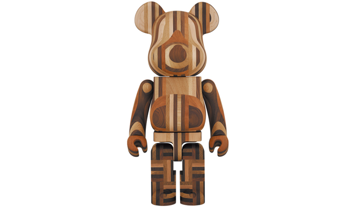 BE@RBRICK カリモク 寄木 1000％