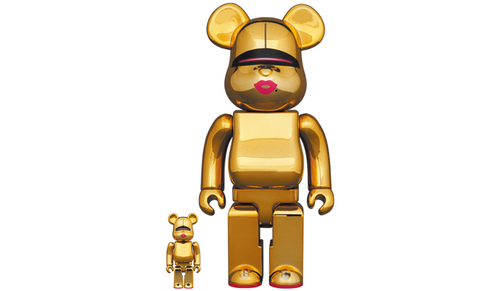 BE@RBRICK SORAYAMA × 2G GOLD Ver. 100％ & 400％