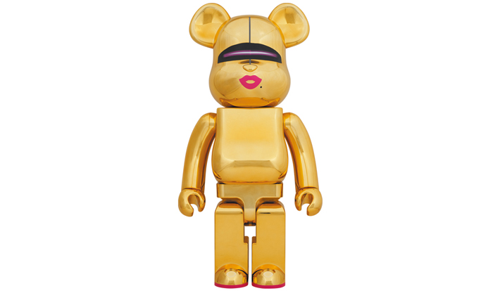 BE@RBRICK SORAYAMA × 2G GOLD Ver. 1000％