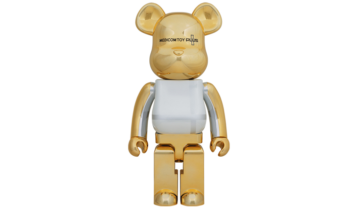 BE@RBRICK MEDICOM TOY PLUS GOLD CHROME Ver. 1000％