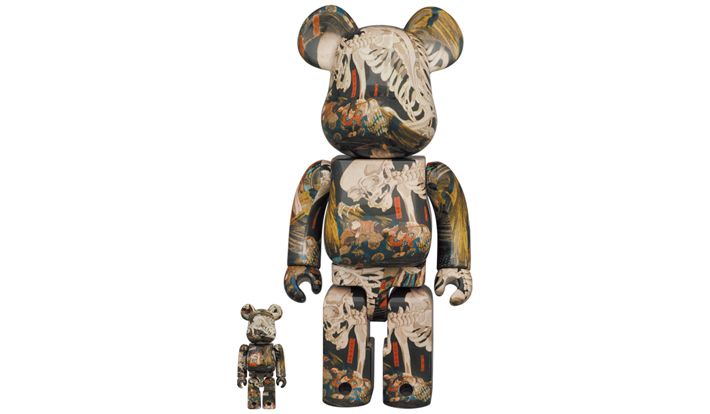 BE@RBRICK 歌川国芳「相馬の古内裏」 100% & 400%
