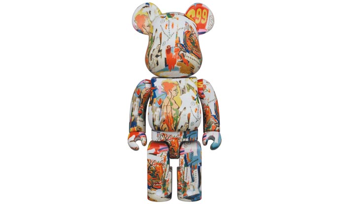 BE@RBRICK Andy Warhol × JEAN-MICHEL BASQUIAT #4 1000％