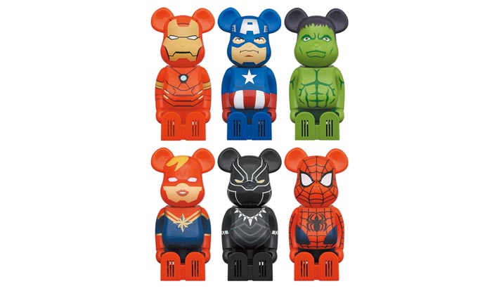 cleverin BE@RBRICK MARVEL