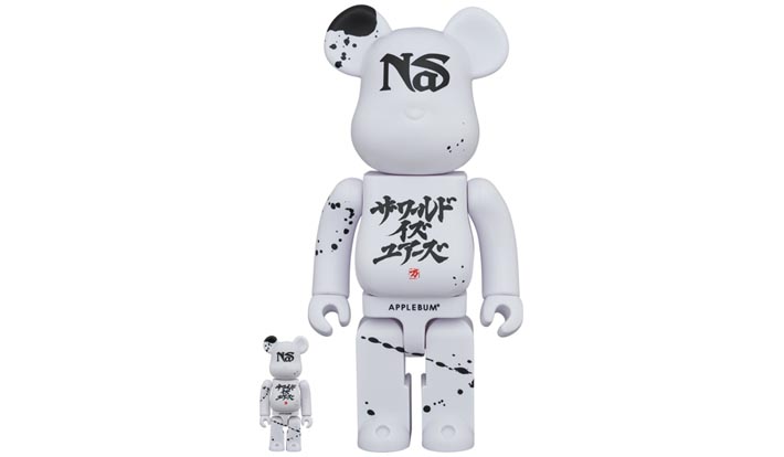 BE@RBRICK × NAS × APPLEBUM BE@RBRICK 100％ & 400％